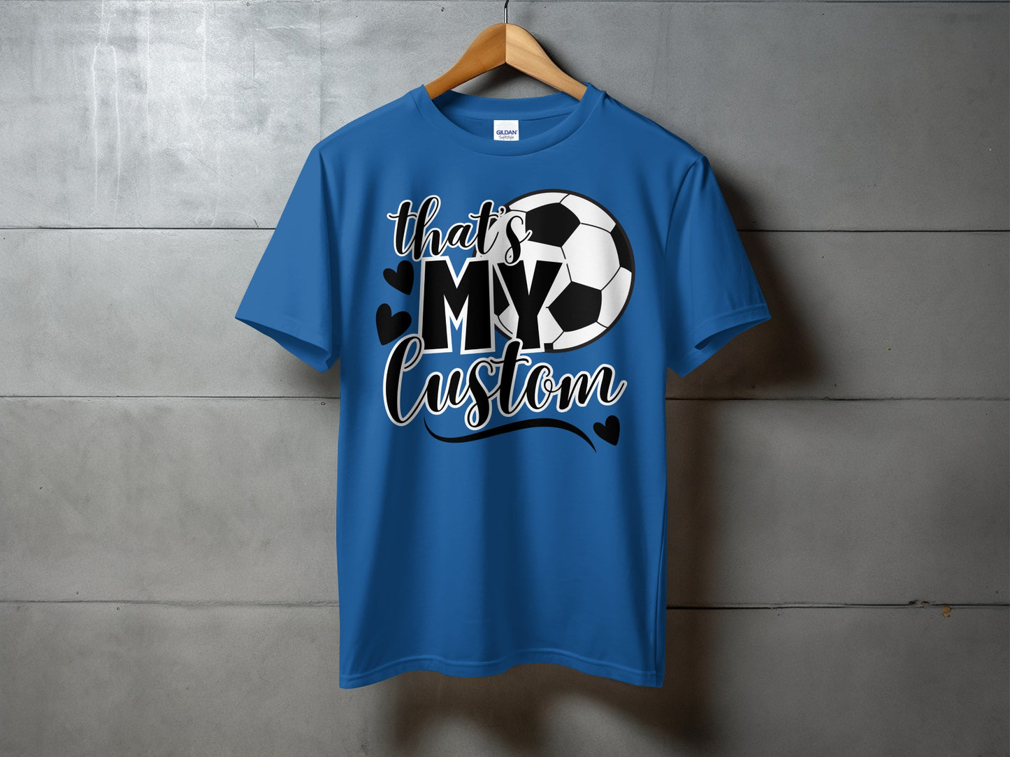 Custom Soccer Design Graphic Casual Shirt product
