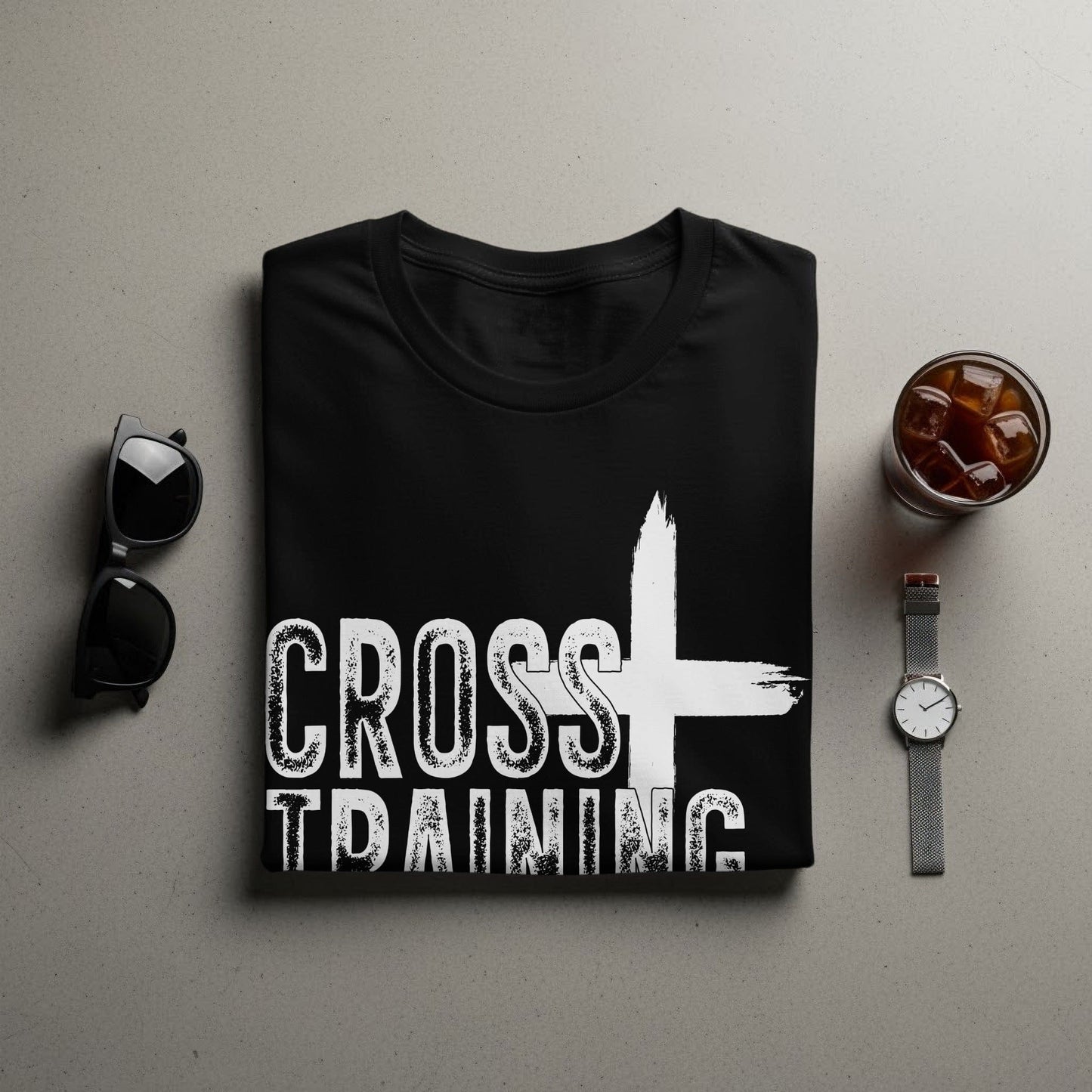 Jen Peete Designs Christian Clothing Cross Training with John 3:16 Christian Inspired T-Shirts