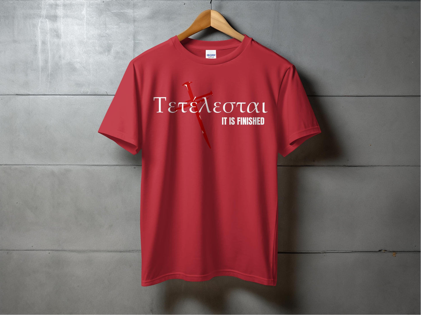 Jen Peete Designs Christian Clothing Tetelestai "It Is Finished" T-Shirts