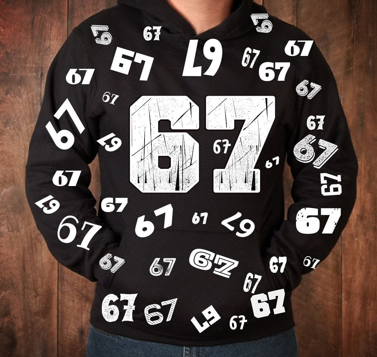 Jen Peete Designs Clothing T-shirts 6-7 Six-Seven Graphic Shirt/Hoodie