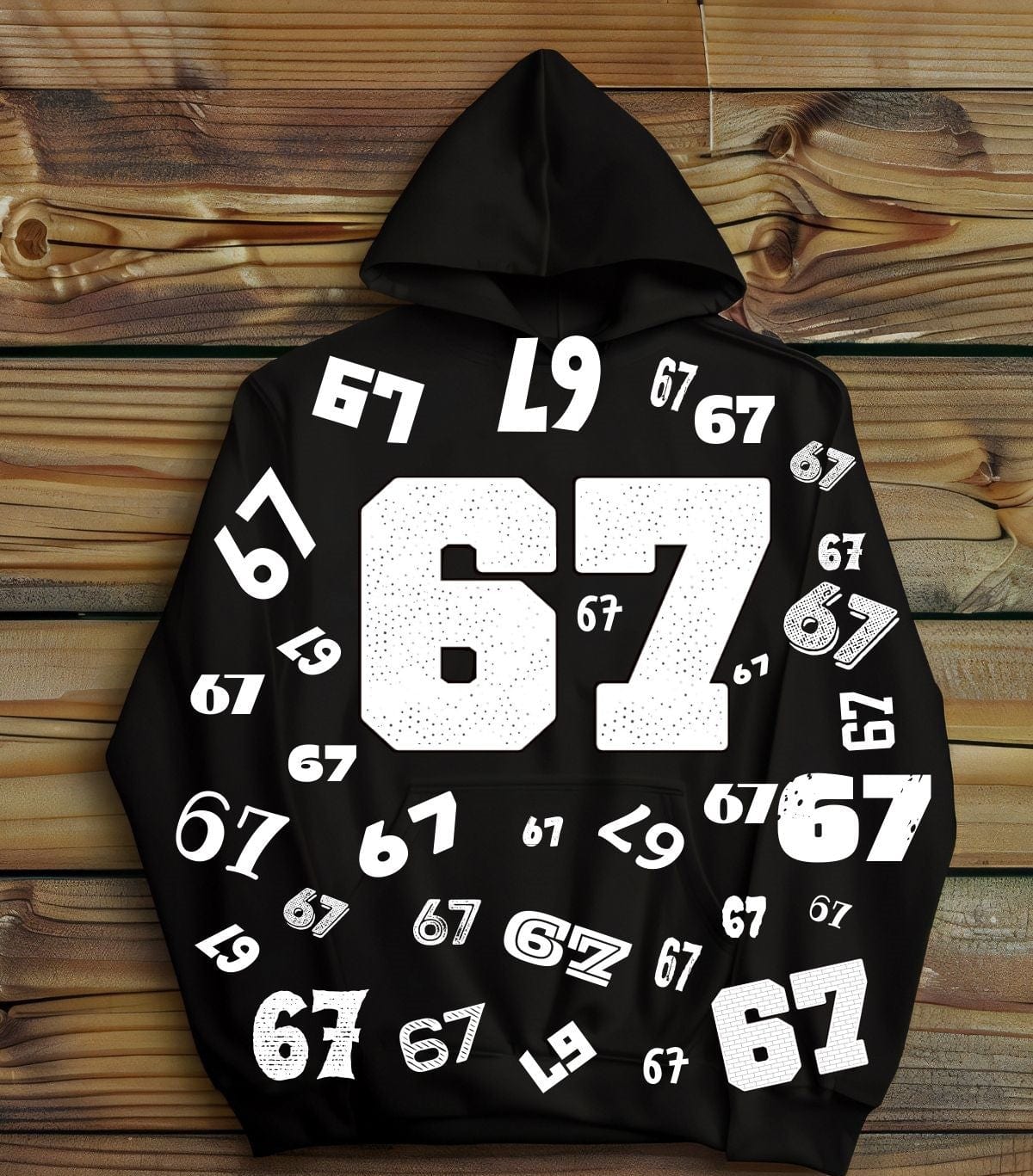 Jen Peete Designs Clothing T-shirts 6-7 Six-Seven Graphic Shirt/Hoodie