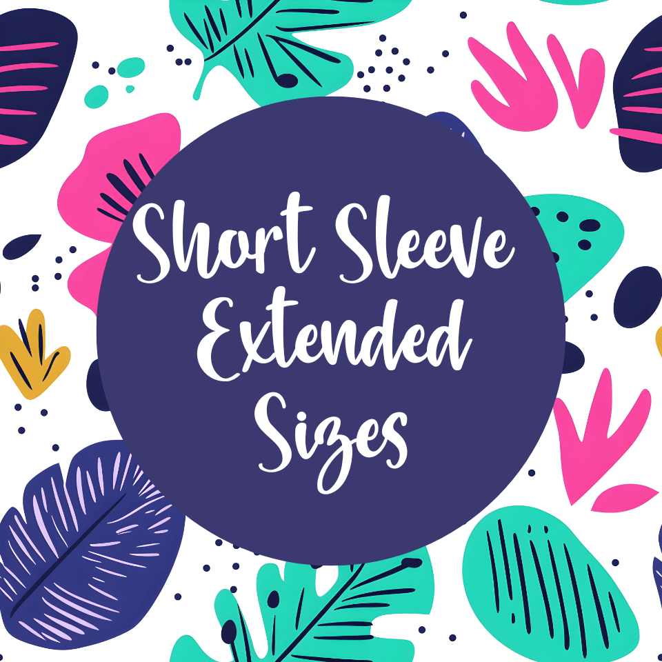 Jen Peete Designs Clothing T-shirts Add-on Short Sleeve Extended Size Charge