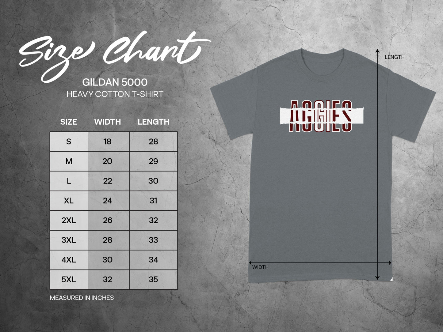 Jen Peete Designs Clothing T-shirts Aggies Distorted Style Aggies Shirts