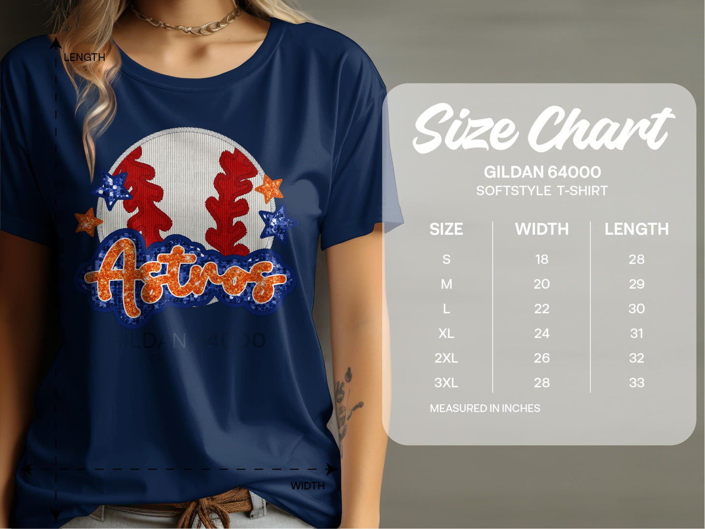 JPD Clothing T-shirts Baseball Astros Team Spirit Graphic Great For Fans T-Shirt