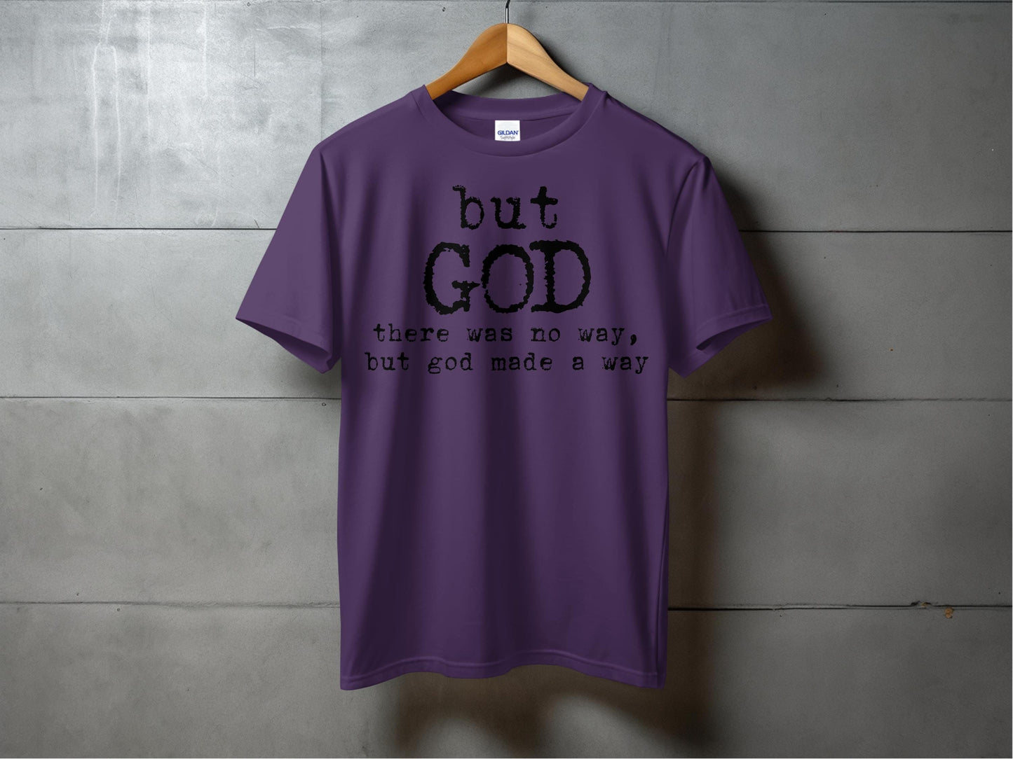 Jen Peete Designs Clothing T-shirts But God Made a Way Christian T-Shirts