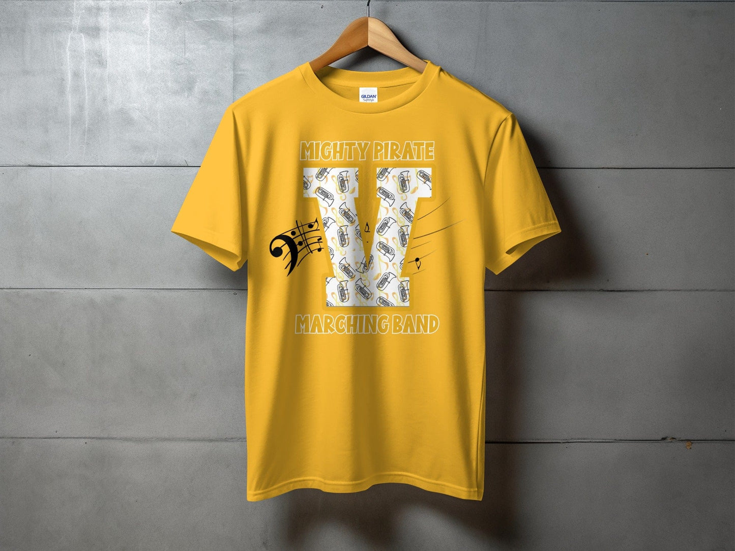 Jen Peete Designs Clothing T-shirts Customizable Marching Band T-shirt