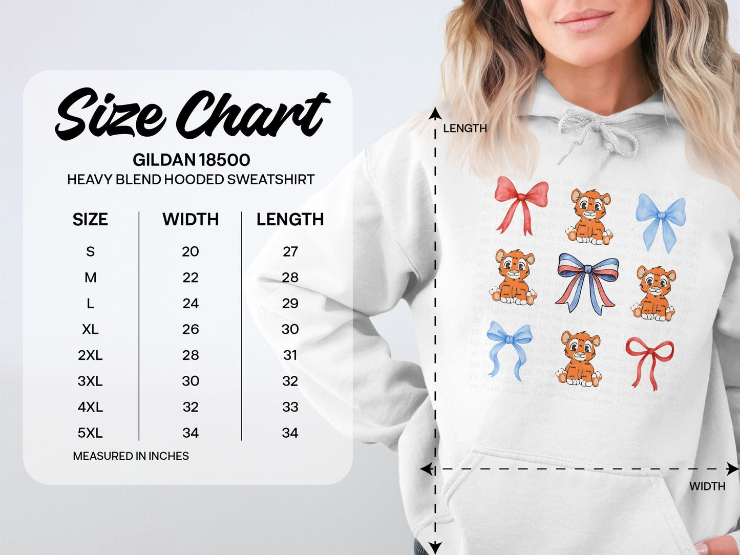 Jen Peete Designs Clothing T-shirts Harmony School Tiger Mascot Croquette T-Shirt