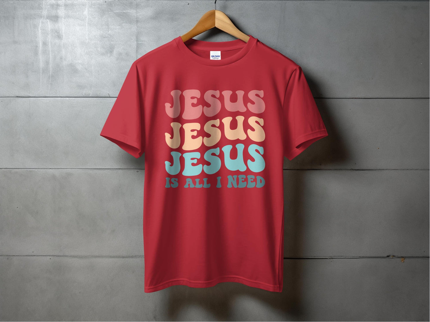 Jen Peete Designs Clothing T-shirts Jesus Is All I Need T-Shirts