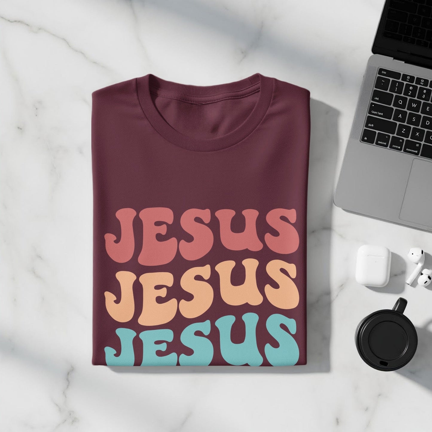 Jen Peete Designs Clothing T-shirts Jesus Is All I Need T-Shirts