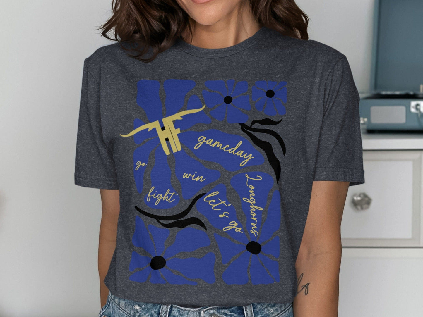 Jen Peete Designs Clothing T-shirts Longhorns Gameday T-Shirt