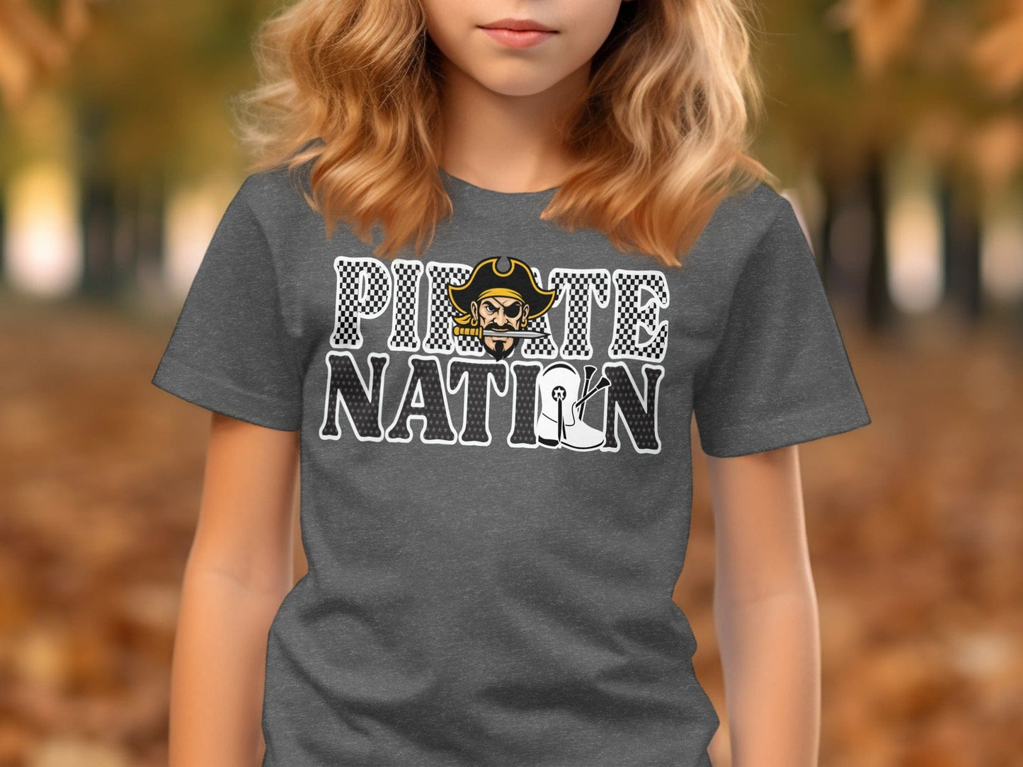 Jen Peete Designs Clothing T-shirts Pirate Nation Twiller Graphic T-Shirt