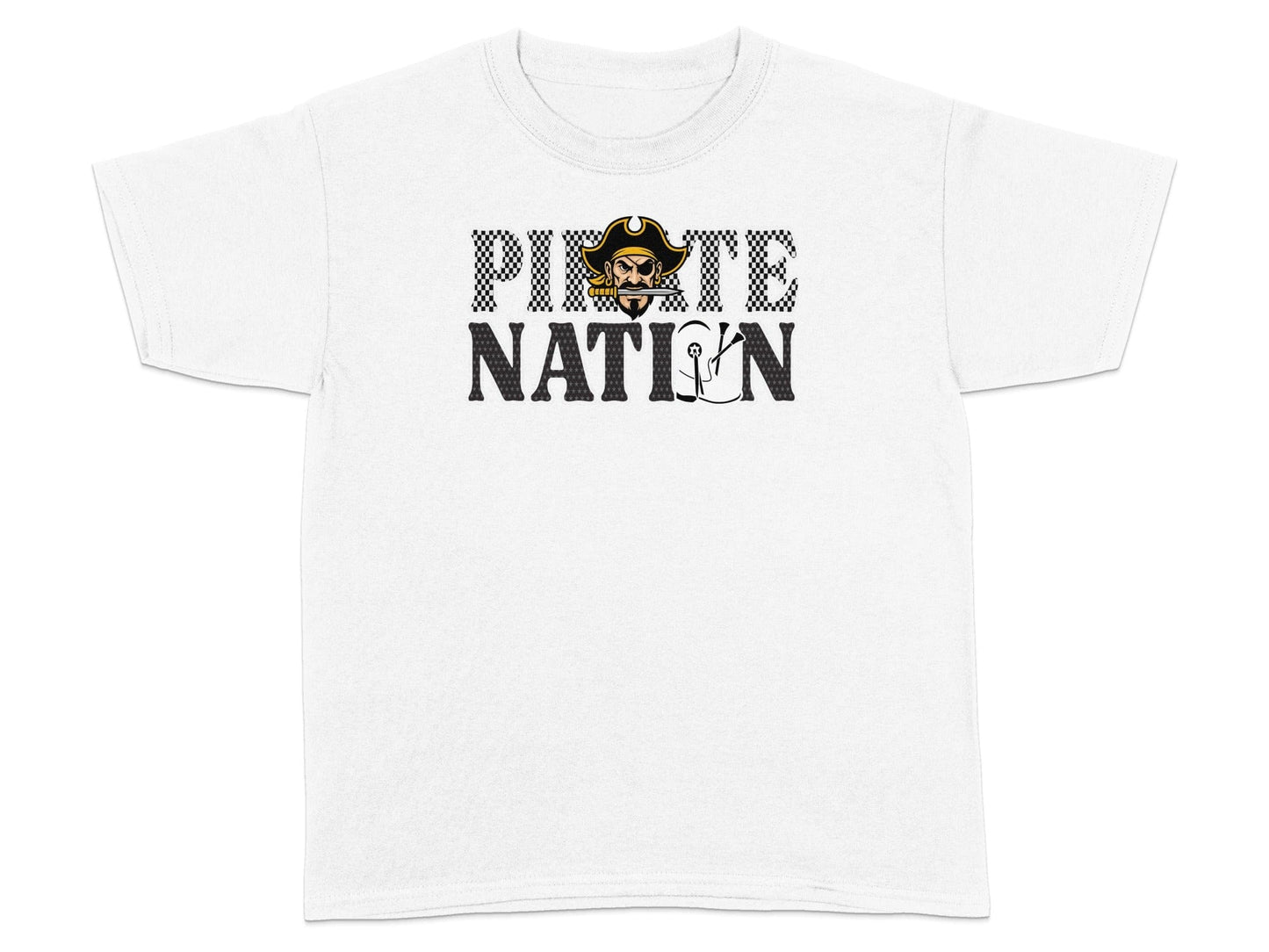 Jen Peete Designs Clothing T-shirts Pirate Nation Twiller Graphic T-Shirt
