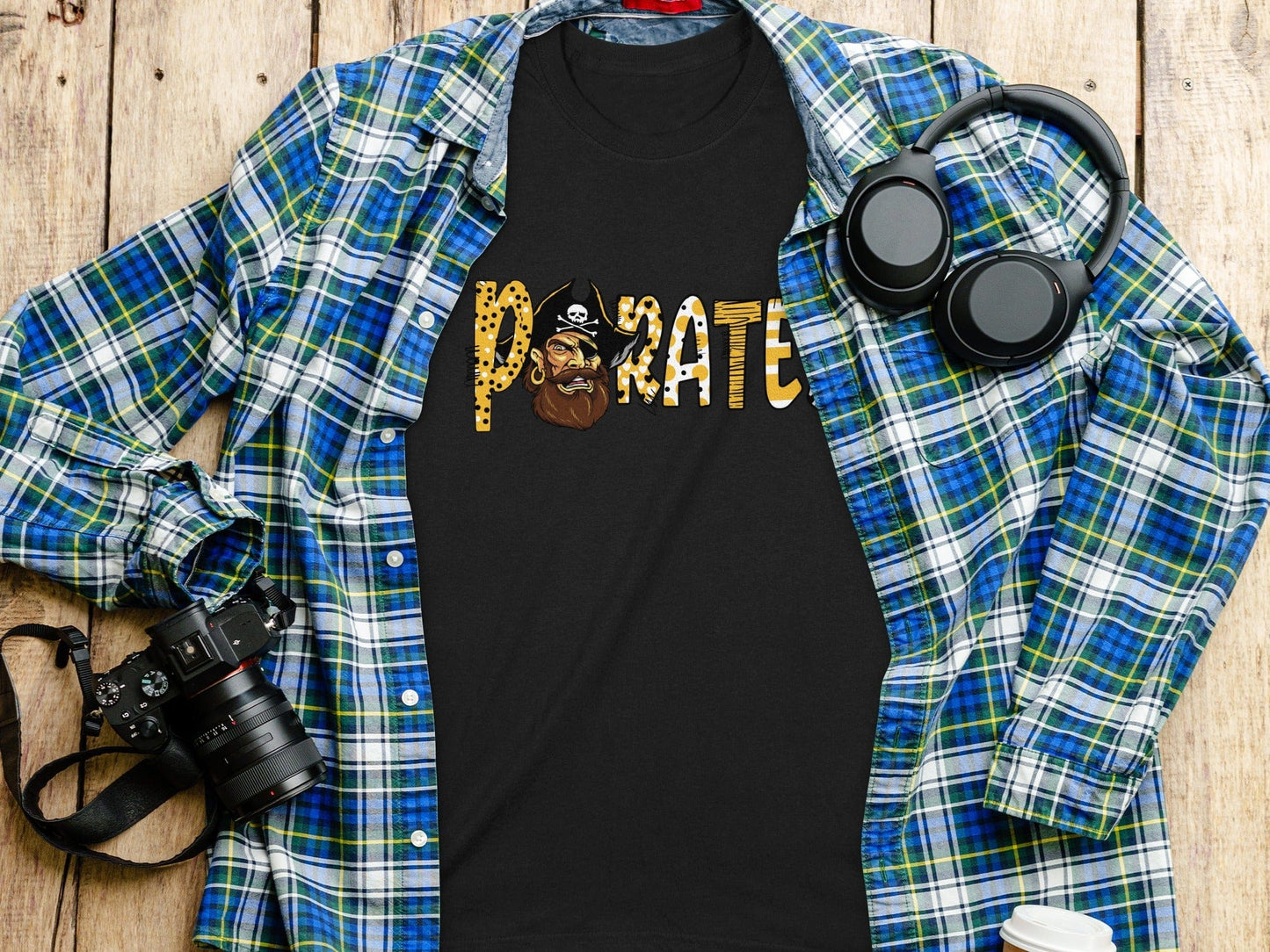 Jen Peete Designs Clothing T-shirts Pirates Graphic T-Shirt