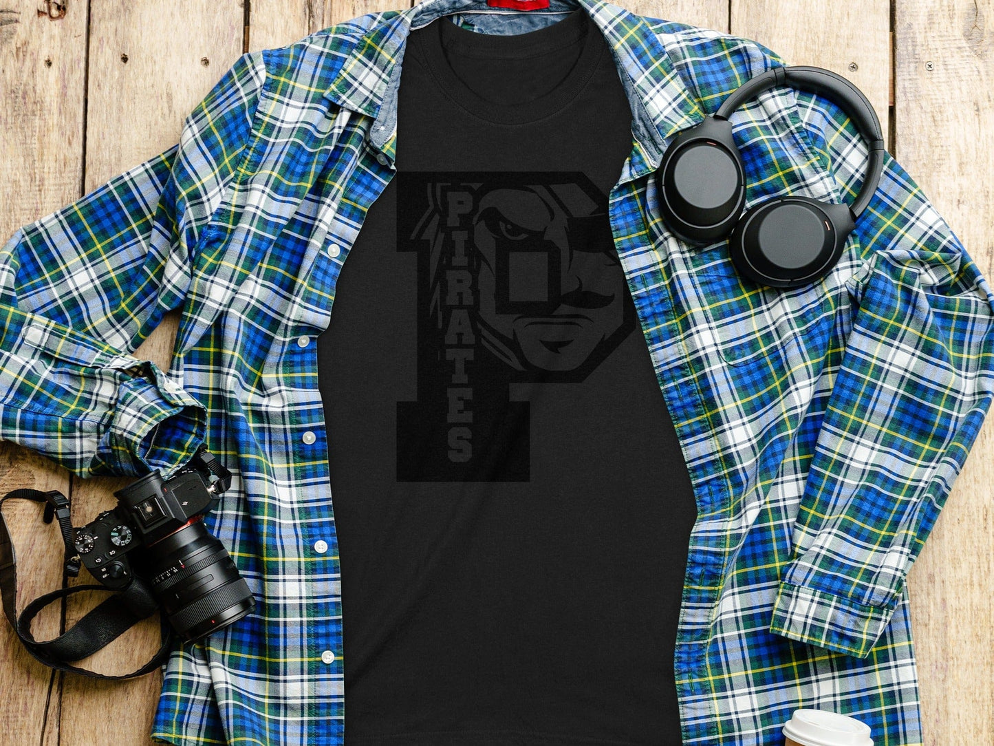 Jen Peete Designs Clothing T-shirts Pirates Initial P Graphic T-Shirts