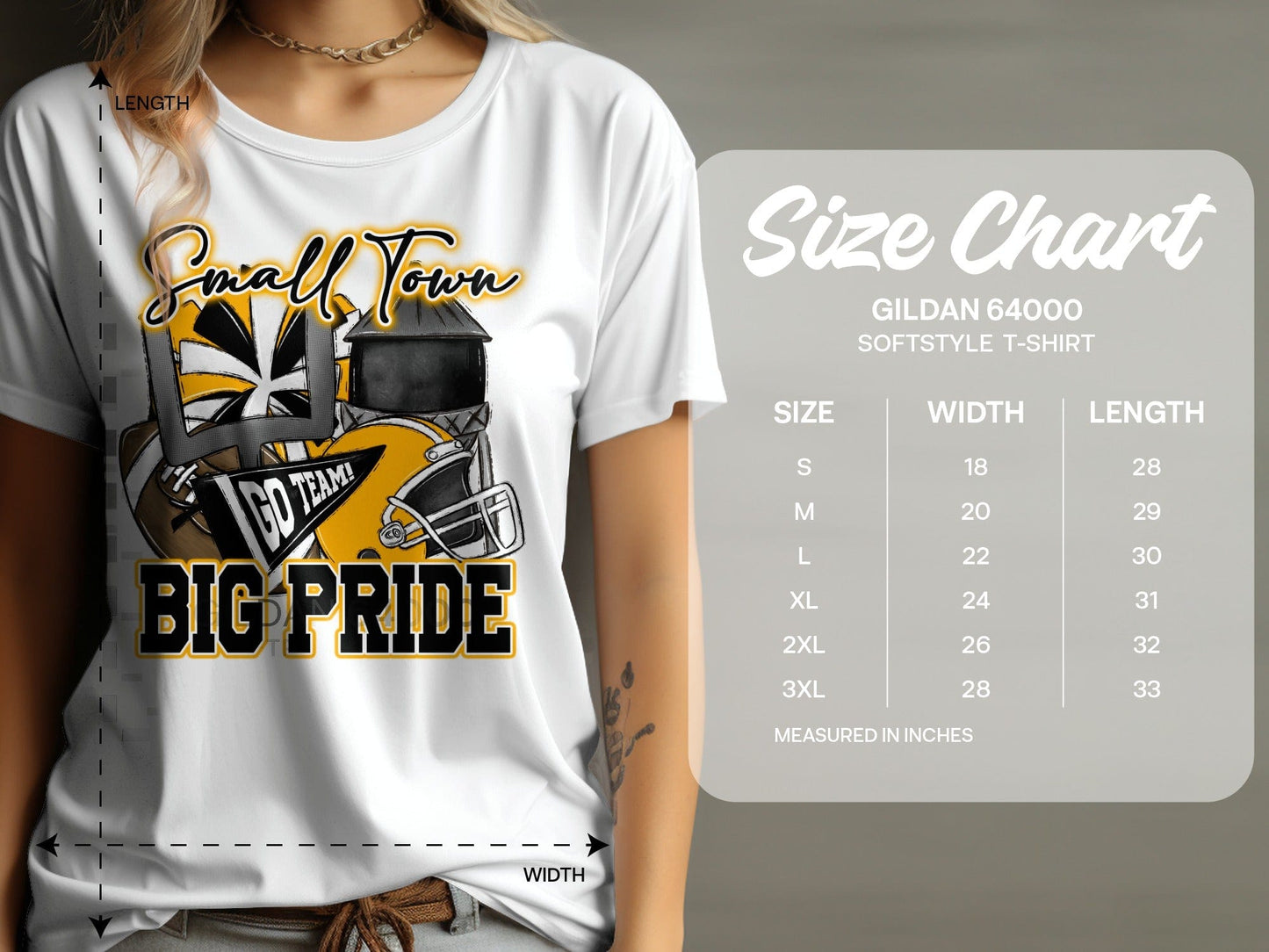 Jen Peete Designs Clothing T-shirts Pirates Small Town Big Pride Football Theme Spirit Shirt