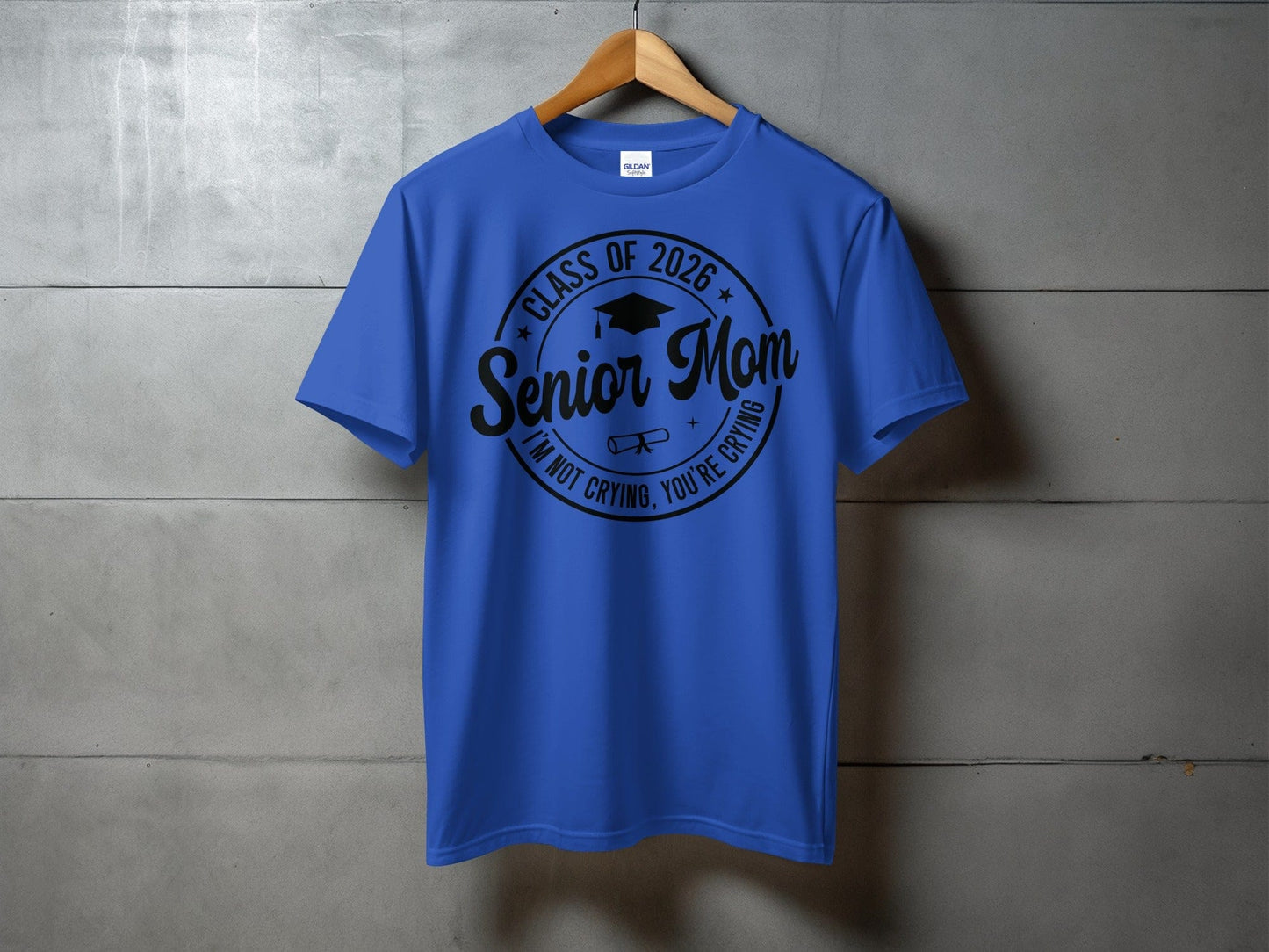 MyDesigns Clothing T-shirts Senior Mom - I'm Not Crying, You're Crying
