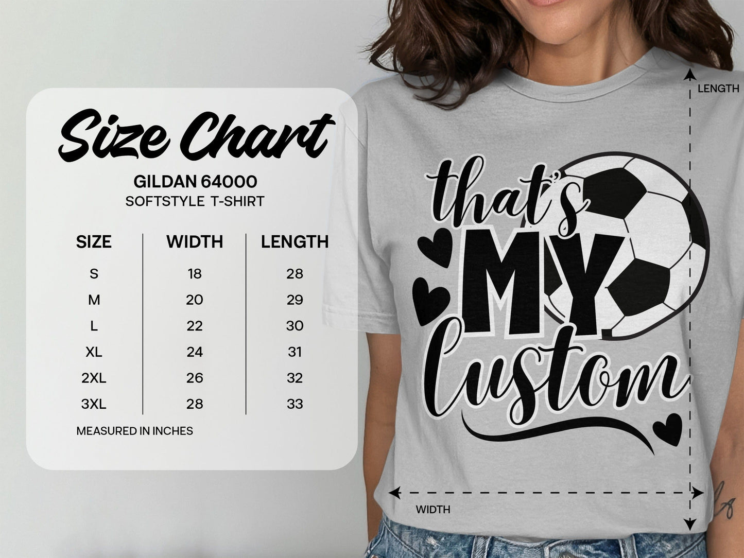Jen Peete Designs Clothing T-shirts That's My (Custom Relation/Name) Soccer Spirit Shirt