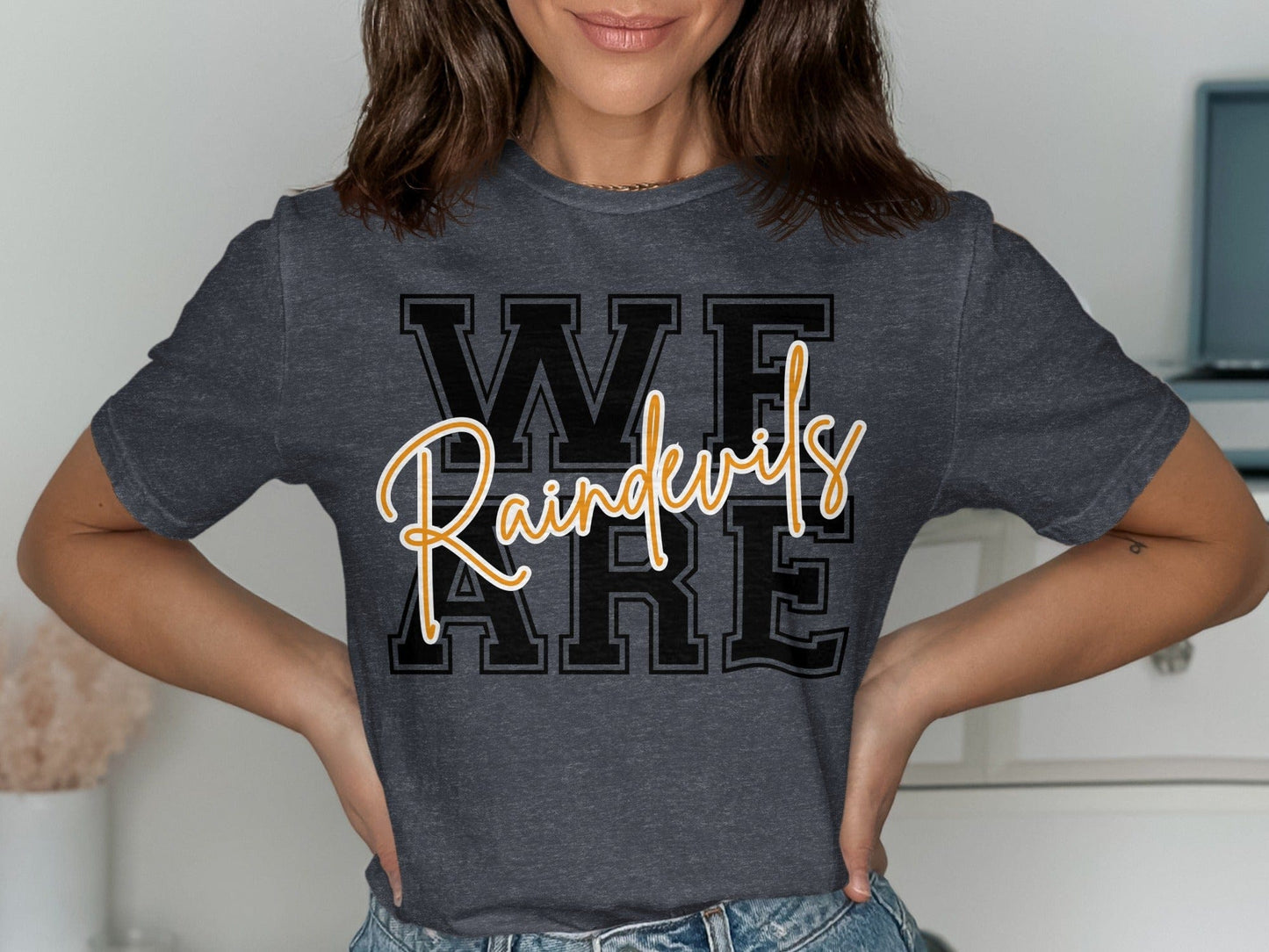 Jen Peete Designs Clothing T-shirts We Are Raindevils Bold Spirit Shirt
