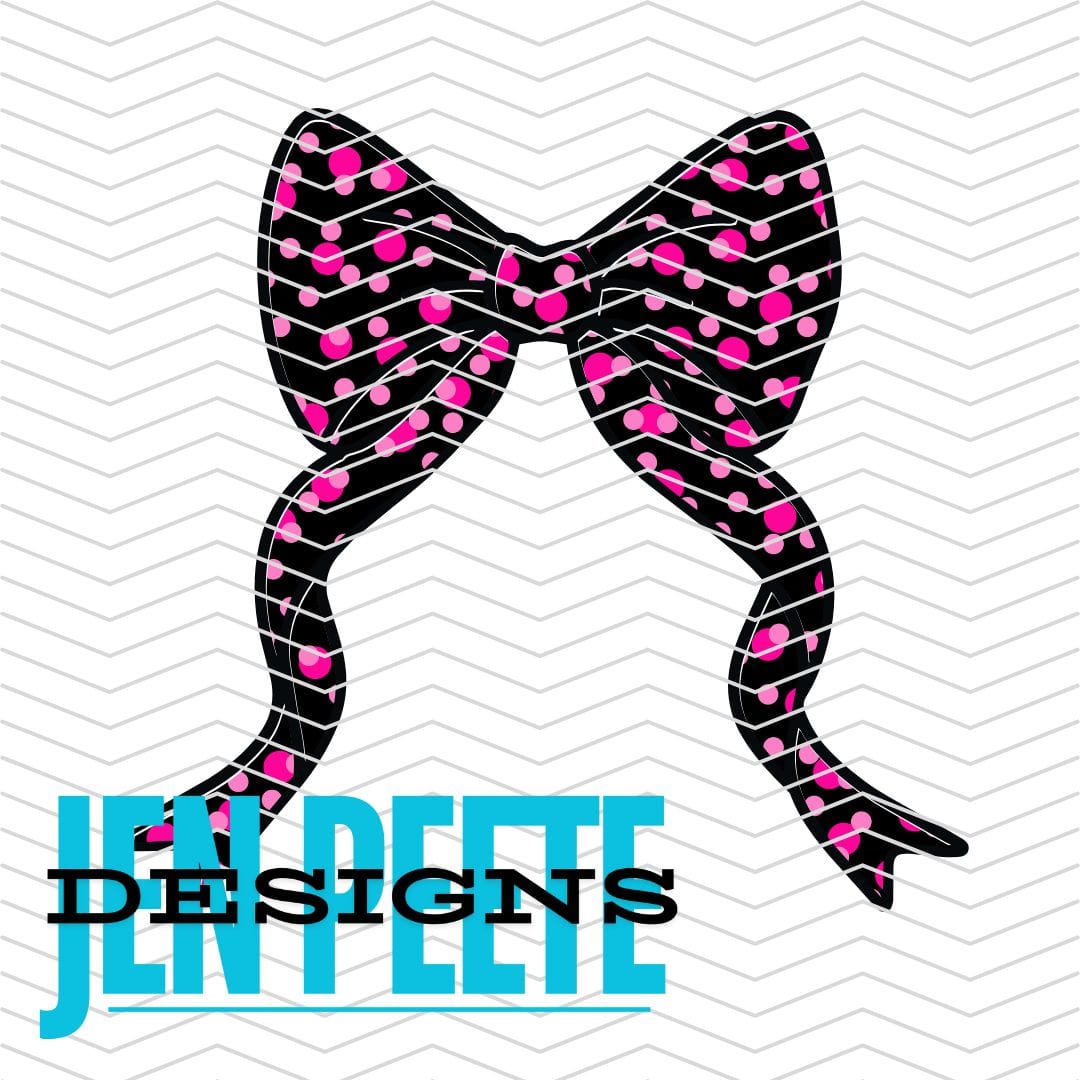 Jen Peete Designs Digital Neon Bow Bundle