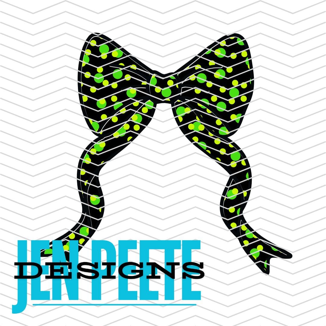 Jen Peete Designs Digital Neon Bow Bundle