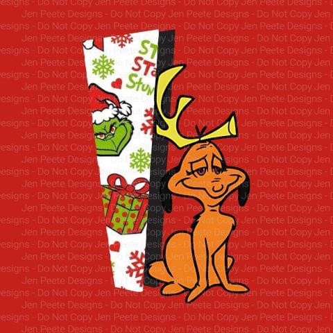 Jen Peete Designs Digital The Grinch Alpha