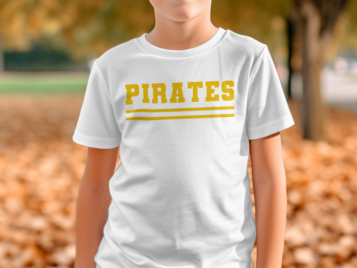 Jen Peete Designs Physical Item Bold Gold Pirates T-Shirt
