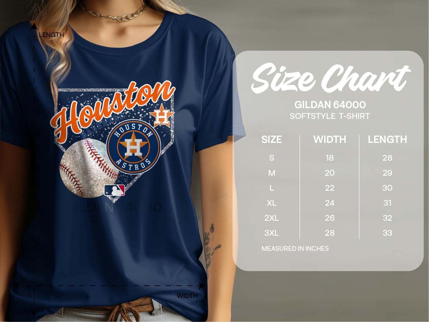 JPD Physical Item Houston Astros Baseball And MLB Team Design Awesome T-Shirt