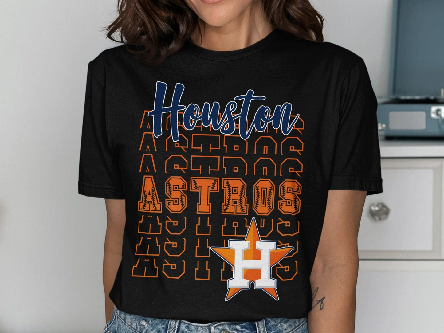 JPD Physical Item Houston Astros Team Graphic T-Shirt