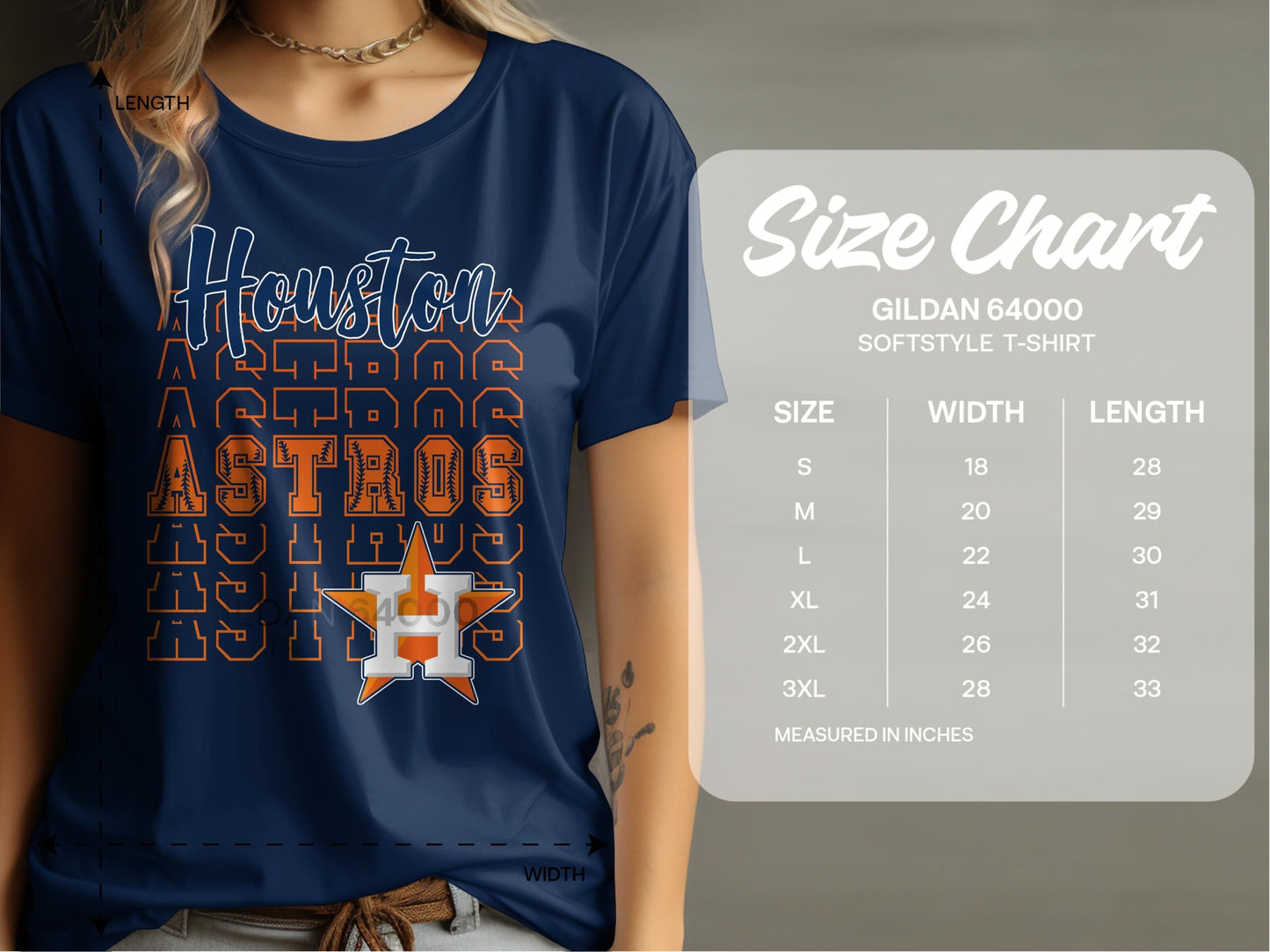 JPD Physical Item Houston Astros Team Graphic T-Shirt