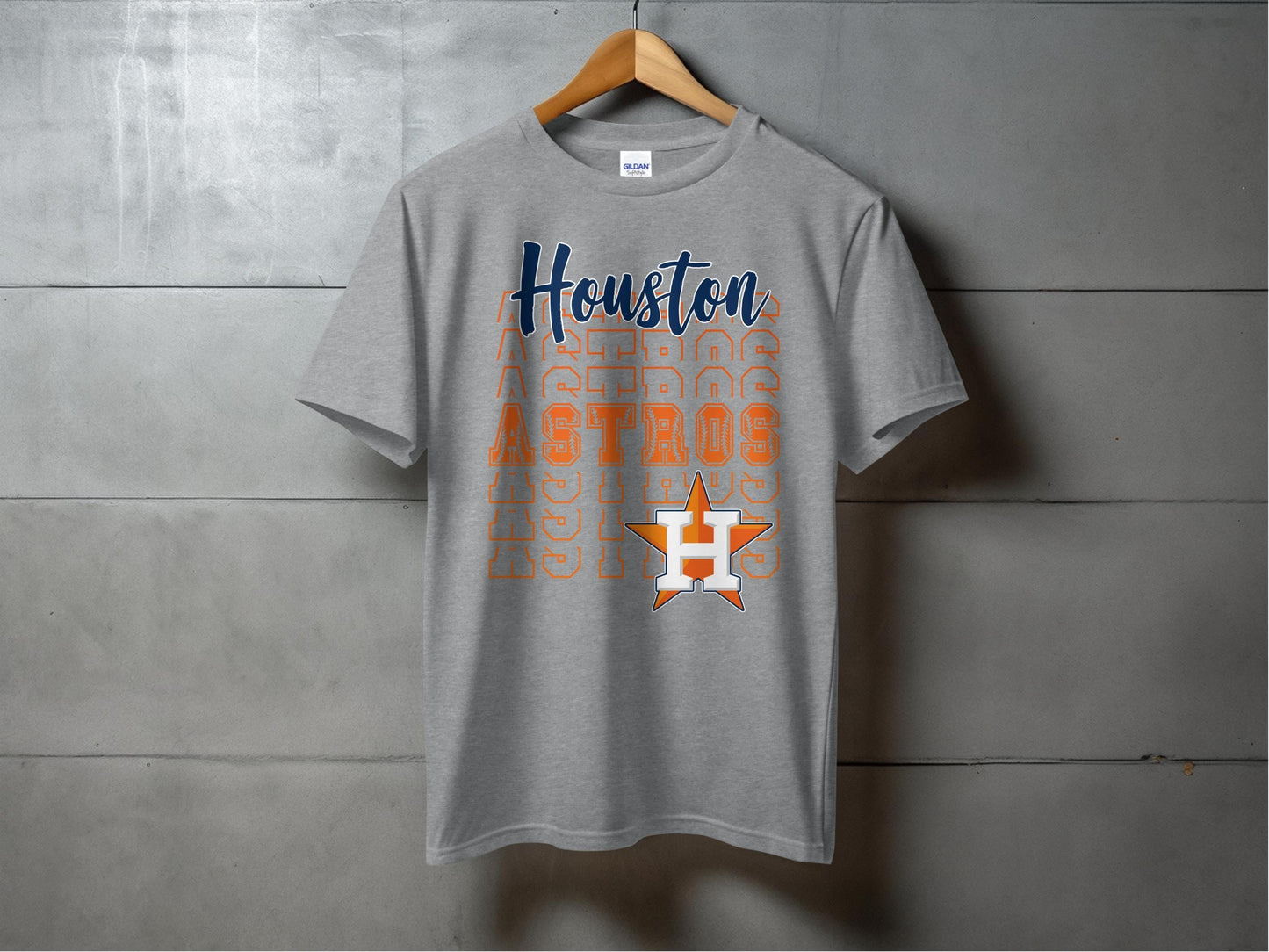JPD Physical Item Houston Astros Team Graphic T-Shirt