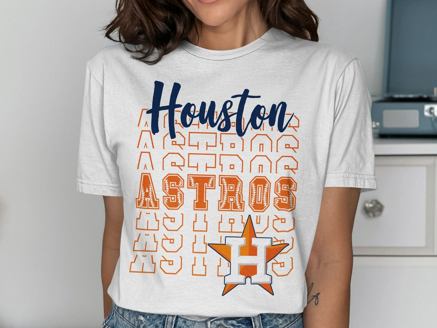 JPD Physical Item Houston Astros Team Graphic T-Shirt