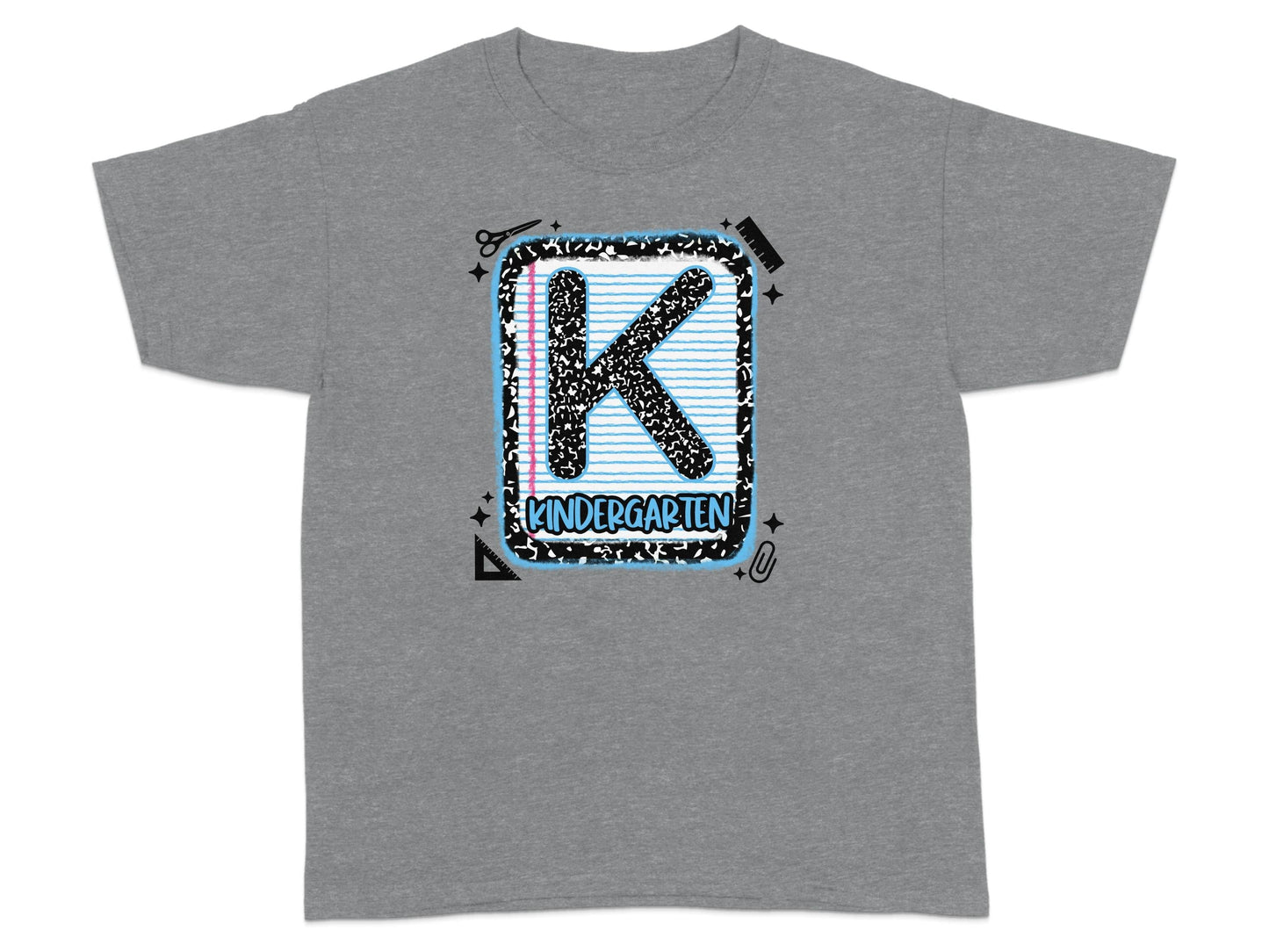 Jen Peete Designs Youth Clothing Back to School Kinder Graphic T-Shirts