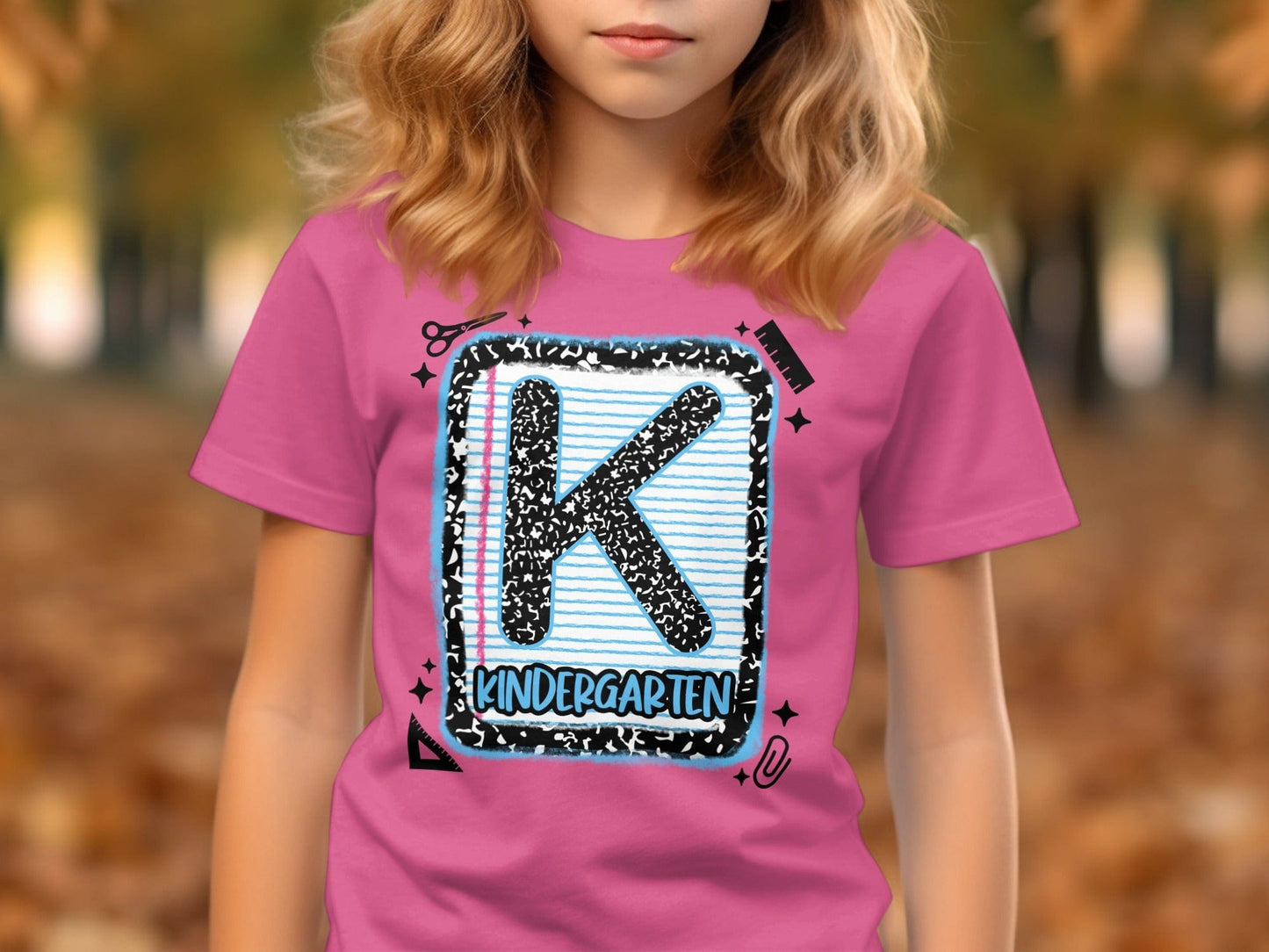 Jen Peete Designs Youth Clothing Back to School Kinder Graphic T-Shirts