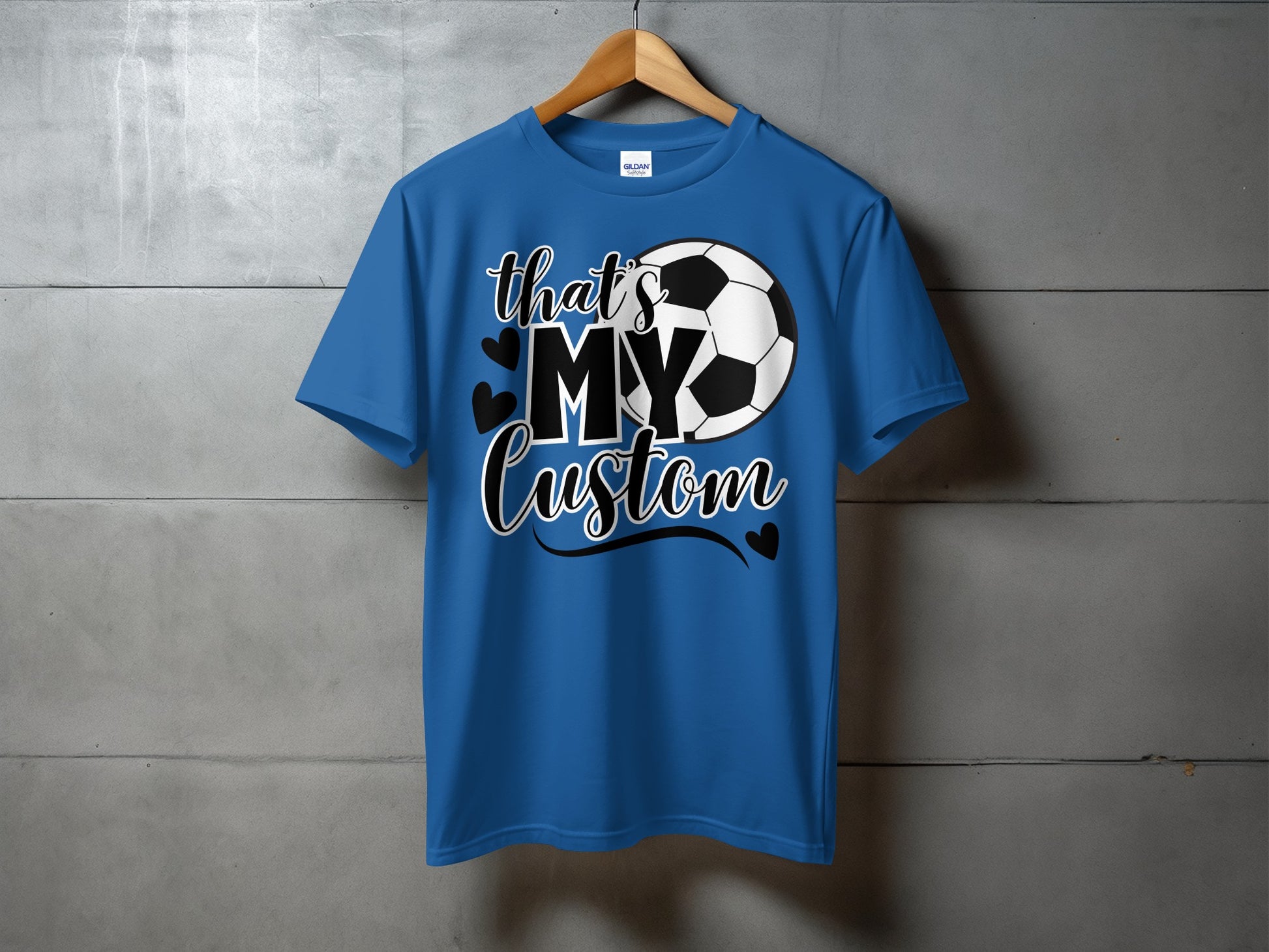 Custom Soccer Design Graphic Casual Shirt product