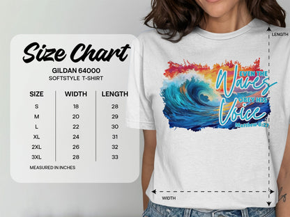 Jen Peete Designs Christian Clothing Even the Waves Obey His Voice Matthew 8 27 Christian T-Shirts