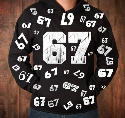 Jen Peete Designs Clothing T-shirts 6-7 Six-Seven Graphic Shirt/Hoodie