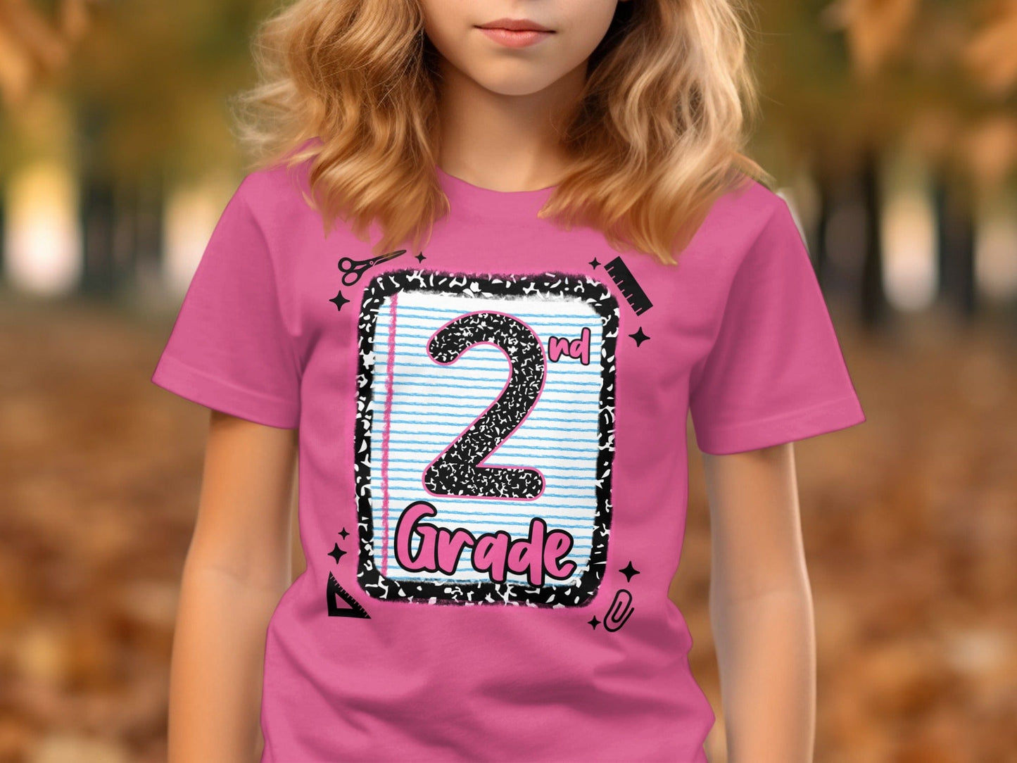 Jen Peete Designs Clothing T-shirts Back to School 2nd Grade Graphic T-Shirts