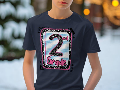 Jen Peete Designs Clothing T-shirts Back to School 2nd Grade Graphic T-Shirts
