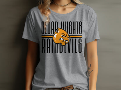Jen Peete Designs Clothing T-shirts Cedar Heights Raindevils Team Spirit T-Shirts