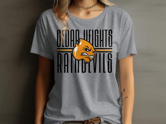 Jen Peete Designs Clothing T-shirts Cedar Heights Raindevils Team Spirit T-Shirts