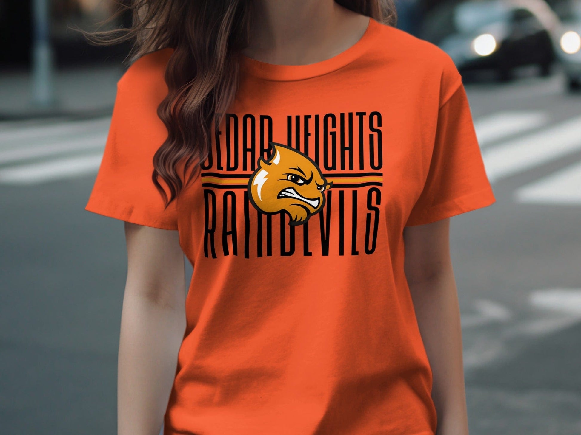 Jen Peete Designs Clothing T-shirts Cedar Heights Raindevils Team Spirit T-Shirts