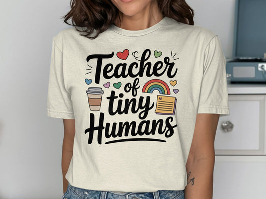 Jen Peete Designs Clothing T-shirts Cute Gift Shirt For Teachers | Short & Long Sleeve Available 