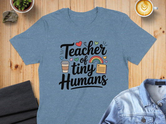 Jen Peete Designs Clothing T-shirts Cute Gift Shirt For Teachers | Short & Long Sleeve Available 