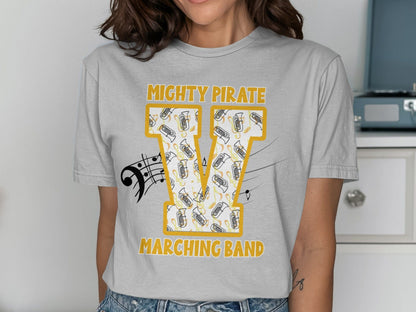 Jen Peete Designs Clothing T-shirts Customizable Marching Band T-shirt