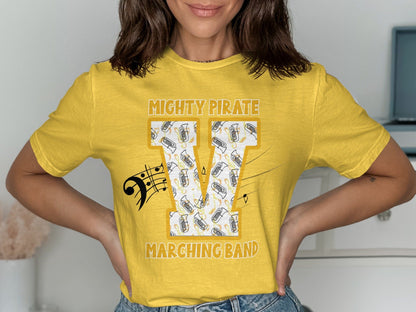 Jen Peete Designs Clothing T-shirts Customizable Marching Band T-shirt