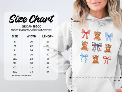 Jen Peete Designs Clothing T-shirts Harmony School Tiger Mascot Croquette T-Shirt