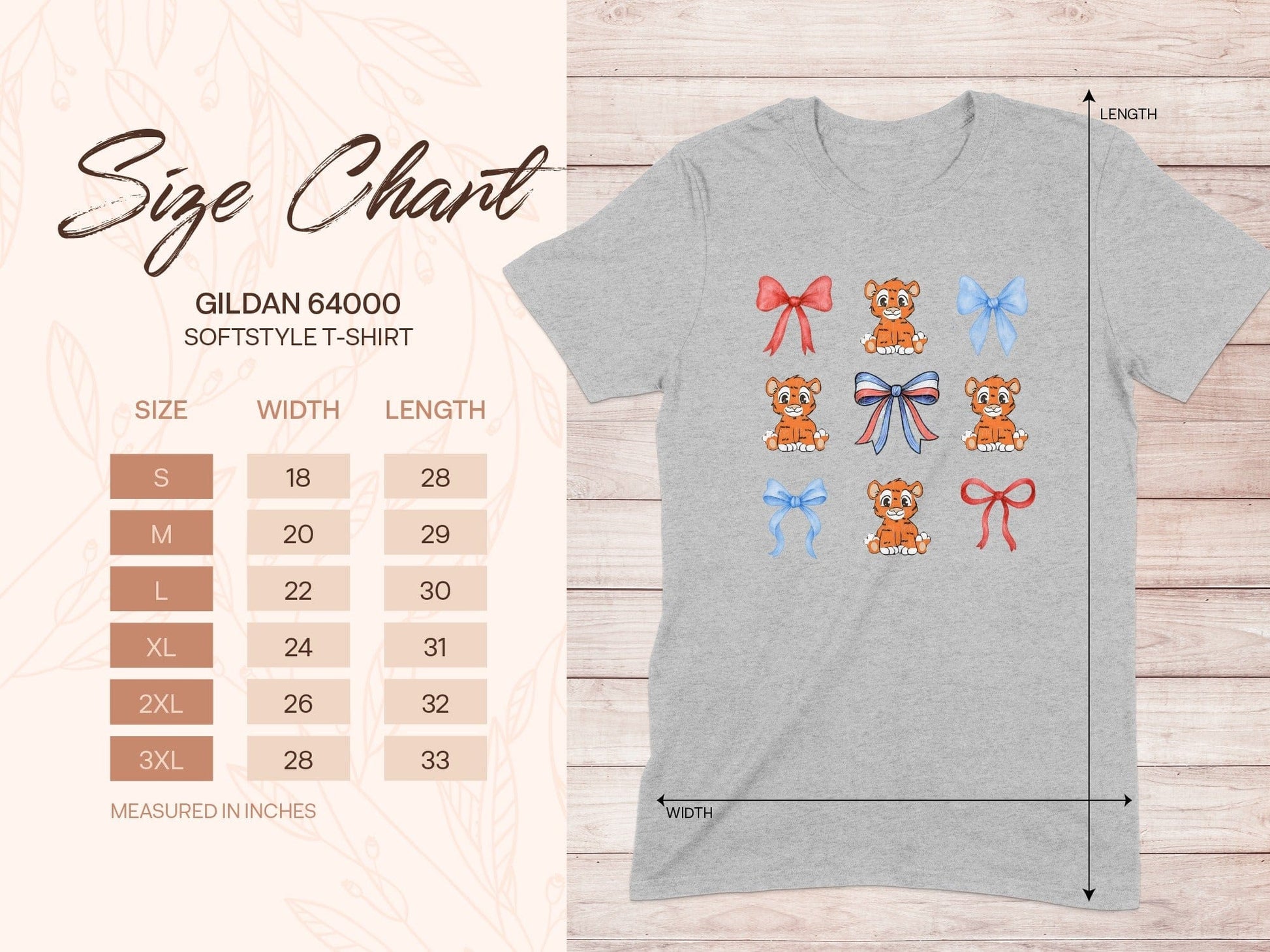 Jen Peete Designs Clothing T-shirts Harmony School Tiger Mascot Croquette T-Shirt