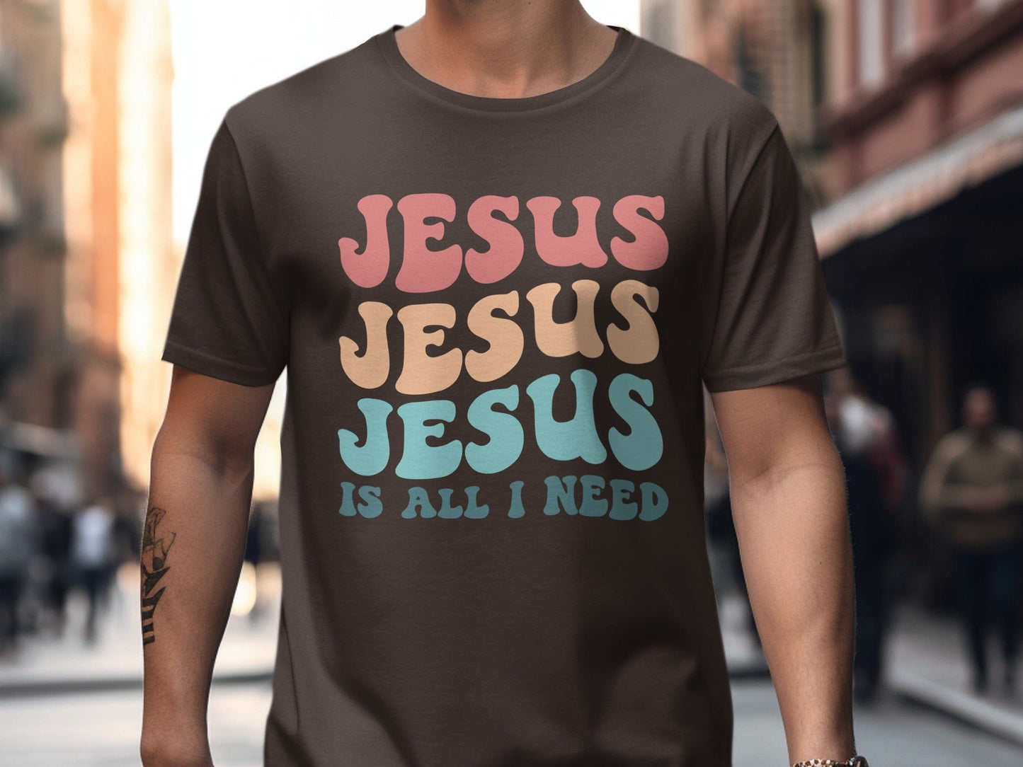 Jen Peete Designs Clothing T-shirts Jesus Is All I Need T-Shirts