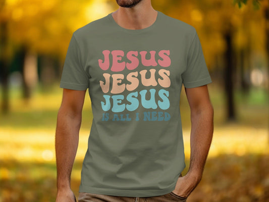 Jen Peete Designs Clothing T-shirts Jesus Is All I Need T-Shirts