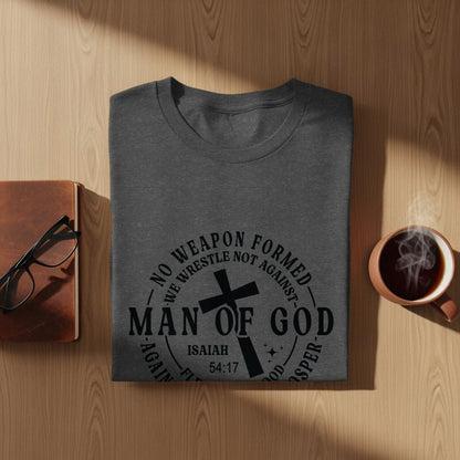 Jen Peete Designs Clothing T-shirts Man Of God Statement T-Shirts